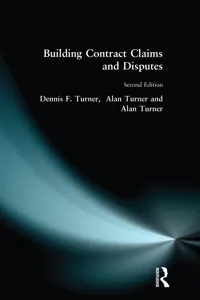Building Contract Claims and Disputes_cover