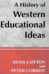 A History of Western Educational Ideas_cover