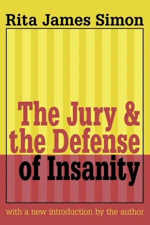 Jury and the Defense of Insanity