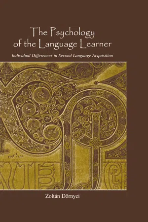 The Psychology of the Language Learner