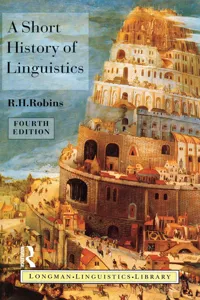 A Short History of Linguistics_cover