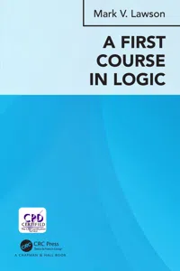 A First Course in Logic_cover