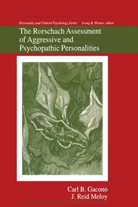 The Rorschach Assessment of Aggressive and Psychopathic Personalities_cover