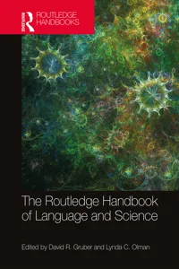 The Routledge Handbook of Language and Science_cover