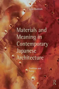 Materials and Meaning in Contemporary Japanese Architecture_cover