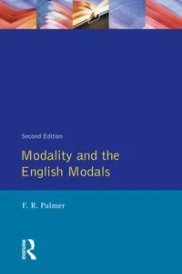 Modality and the English Modals_cover