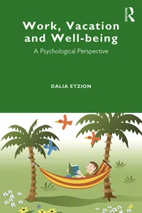 Work, Vacation and Well-being_cover