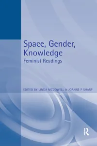 Space, Gender, Knowledge: Feminist Readings_cover