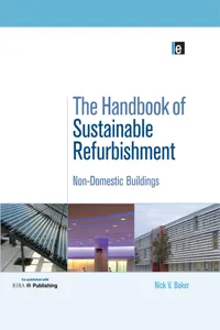 The Handbook of Sustainable Refurbishment: Non-Domestic Buildings_cover