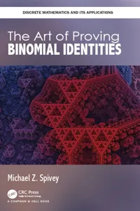 The Art of Proving Binomial Identities_cover