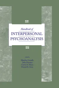 Handbook of Interpersonal Psychoanalysis_cover