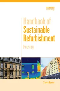 Handbook of Sustainable Refurbishment: Housing_cover