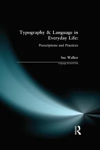 Typography & Language in Everyday Life_cover