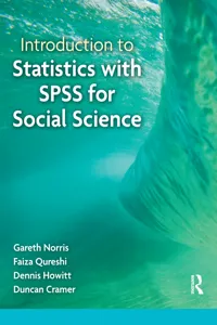 Introduction to Statistics with SPSS for Social Science_cover