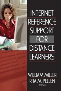 Internet Reference Support for Distance Learners_cover