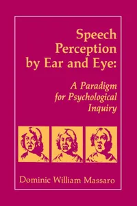 Speech Perception By Ear and Eye_cover