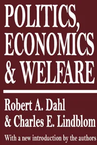 Politics, Economics, and Welfare_cover