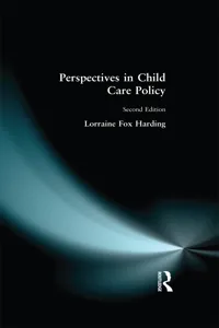 Perspectives in Child Care Policy_cover