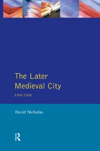 The Later Medieval City_cover