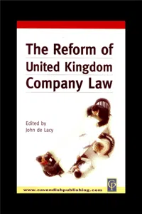 Reform of UK Company Law_cover