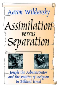 Assimilation Versus Separation_cover