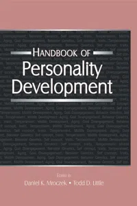 Handbook of Personality Development_cover