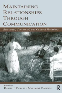 Maintaining Relationships Through Communication_cover