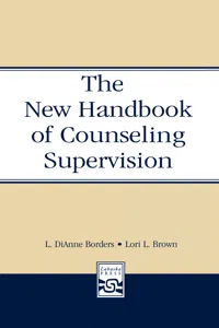 The New Handbook of Counseling Supervision_cover