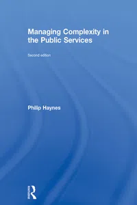 Managing Complexity in the Public Services_cover