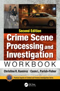 Crime Scene Processing and Investigation Workbook, Second Edition_cover