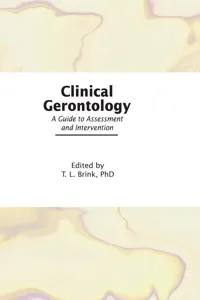 Clinical Gerontology_cover