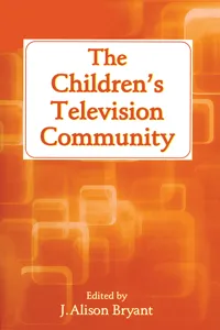 The Children's Television Community_cover