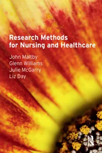 Research Methods for Nursing and Healthcare_cover