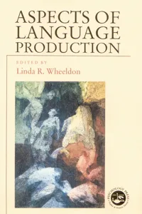 Aspects of Language Production_cover