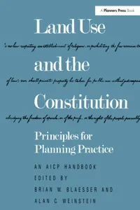 Land Use and the Constitution_cover