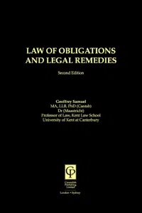 Law of Obligations & Legal Remedies_cover