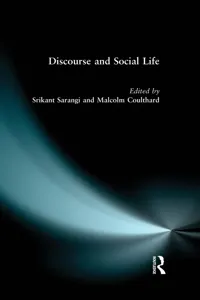 Discourse and Social Life_cover