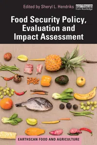 Food Security Policy, Evaluation and Impact Assessment_cover