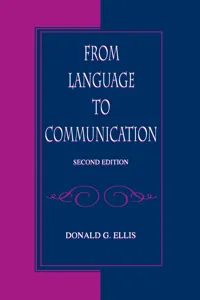 From Language To Communication_cover