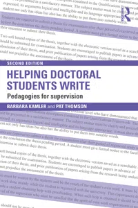 Helping Doctoral Students Write_cover
