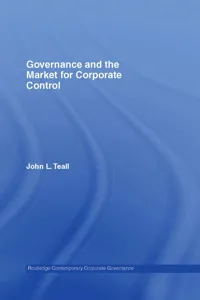 Governance and the Market for Corporate Control_cover