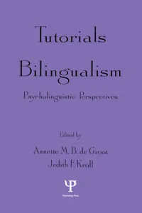 Tutorials in Bilingualism_cover