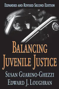 Balancing Juvenile Justice_cover