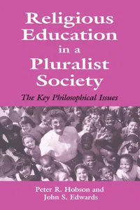 Religious Education in a Pluralist Society_cover