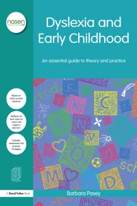 Dyslexia and Early Childhood_cover