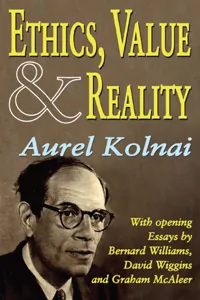 Ethics, Value, and Reality_cover