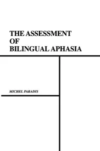 The Assessment of Bilingual Aphasia_cover