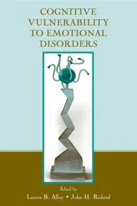 Cognitive Vulnerability to Emotional Disorders_cover