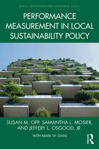 Performance Measurement in Local Sustainability Policy_cover