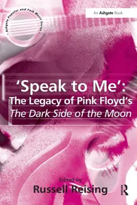 'Speak to Me': The Legacy of Pink Floyd's The Dark Side of the Moon_cover